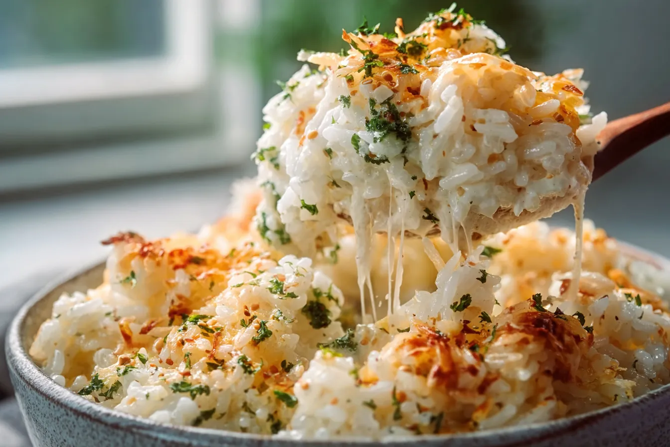 Creamy One Pan Winter Rice