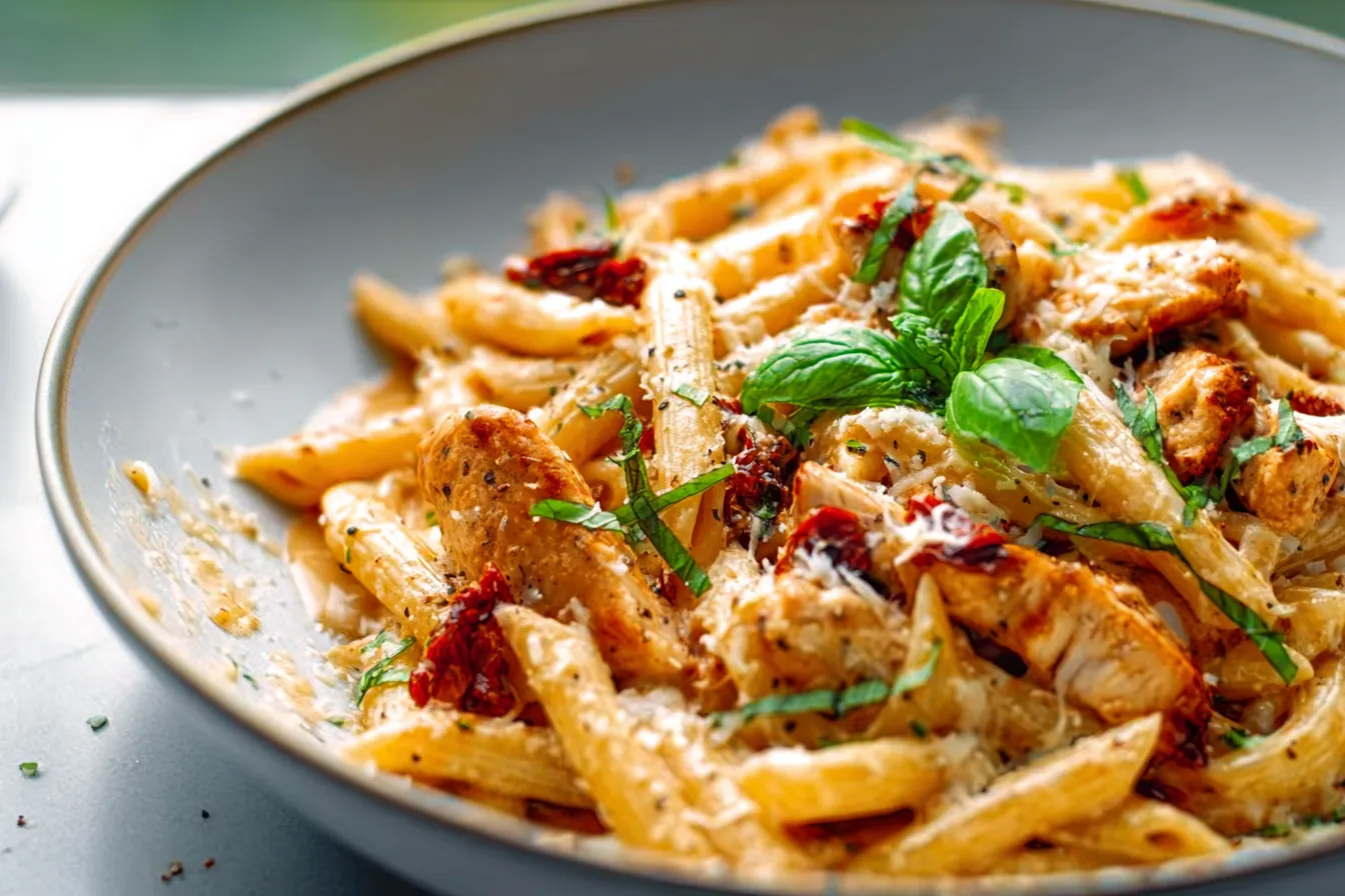 Creamy Sun-Dried Tomato Chicken Pasta