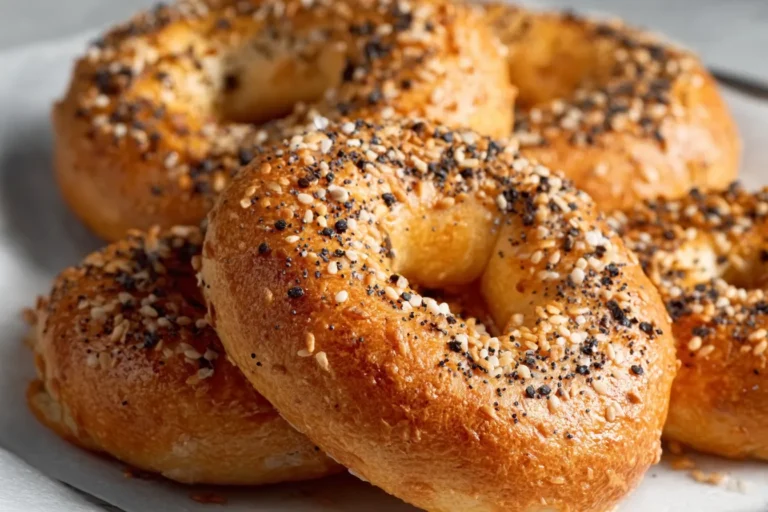 Fluffy & Healthy Greek Yogurt Bagels