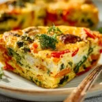 High-Protein Egg & Veggie Bake