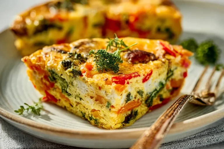 High-Protein Egg & Veggie Bake