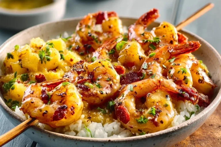 Honey Butter Shrimp Bowl