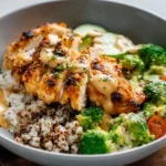 Honey Mustard Chicken Grain Bowls
