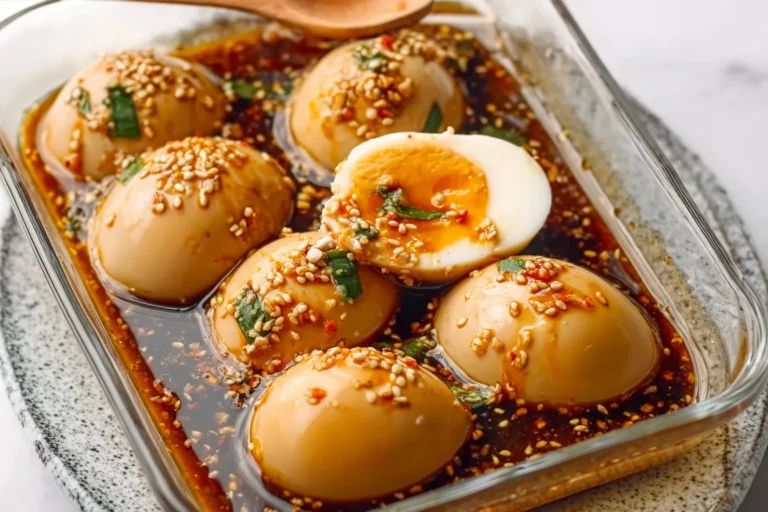 korean soy sauce eggs