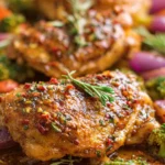 Maple Dijon Chicken Thighs