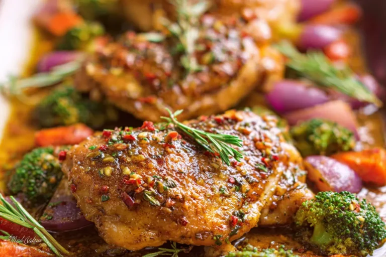 Maple Dijon Chicken Thighs