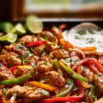 Mini Sheet Pan Chicken Fajitas