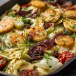 One Pan Cabbage Dinner