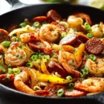 Shrimp and Sausage Skillet