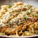 Slow Cooker Garlic Parmesan Chicken