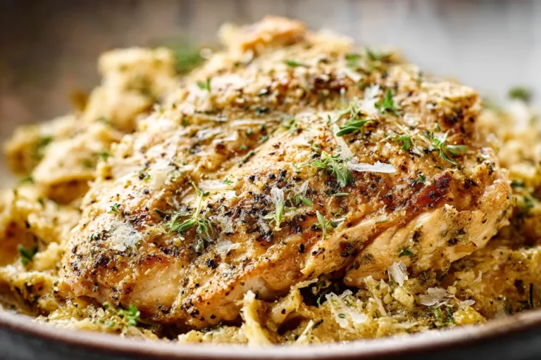 Slow Cooker Garlic Parmesan Chicken