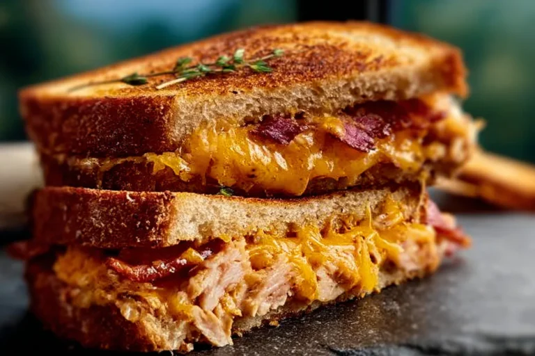 Smoky Chicken Cheddar Melt