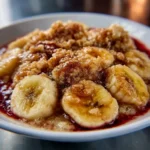 southern banana cobbler