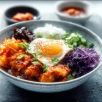 Spicy Korean Chicken Rice Bowls