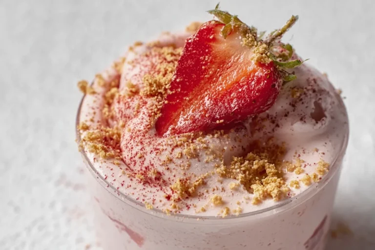 Strawberry Cheesecake Protein Ice Cream