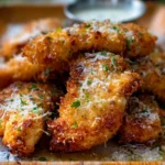 Air Fryer Garlic Parmesan Chicken Tenders