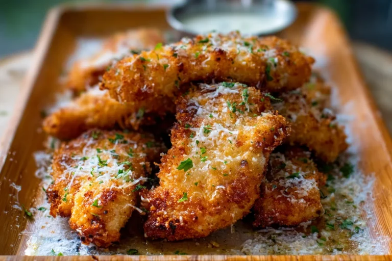 Air Fryer Garlic Parmesan Chicken Tenders