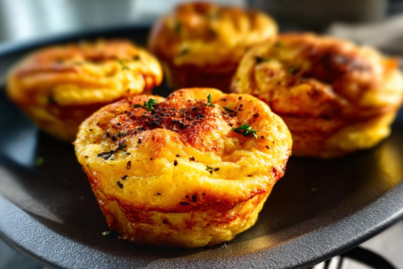 Air Fryer High-Protein Egg Muffins