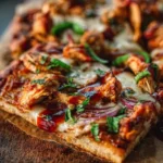 BBQ Chicken Flatbread Pizza