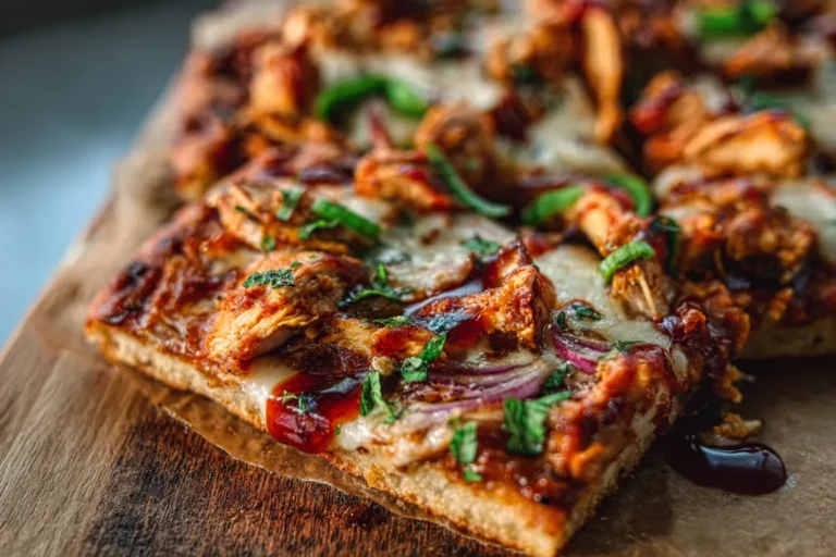 BBQ Chicken Flatbread Pizza