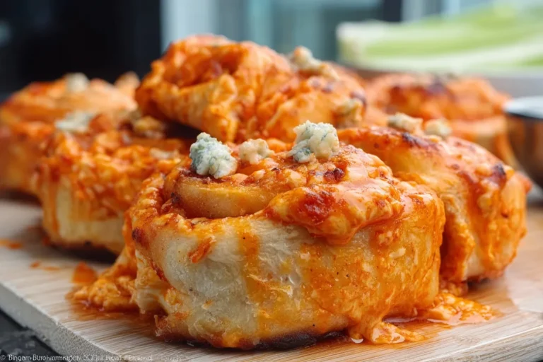 Buffalo Chicken Pizza Rolls