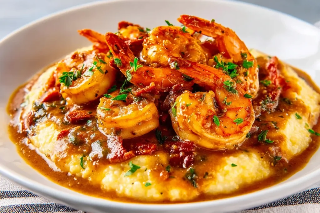 Cajun Shrimp and Grits