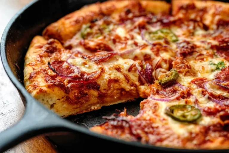 Cast Iron Skillet Pizza