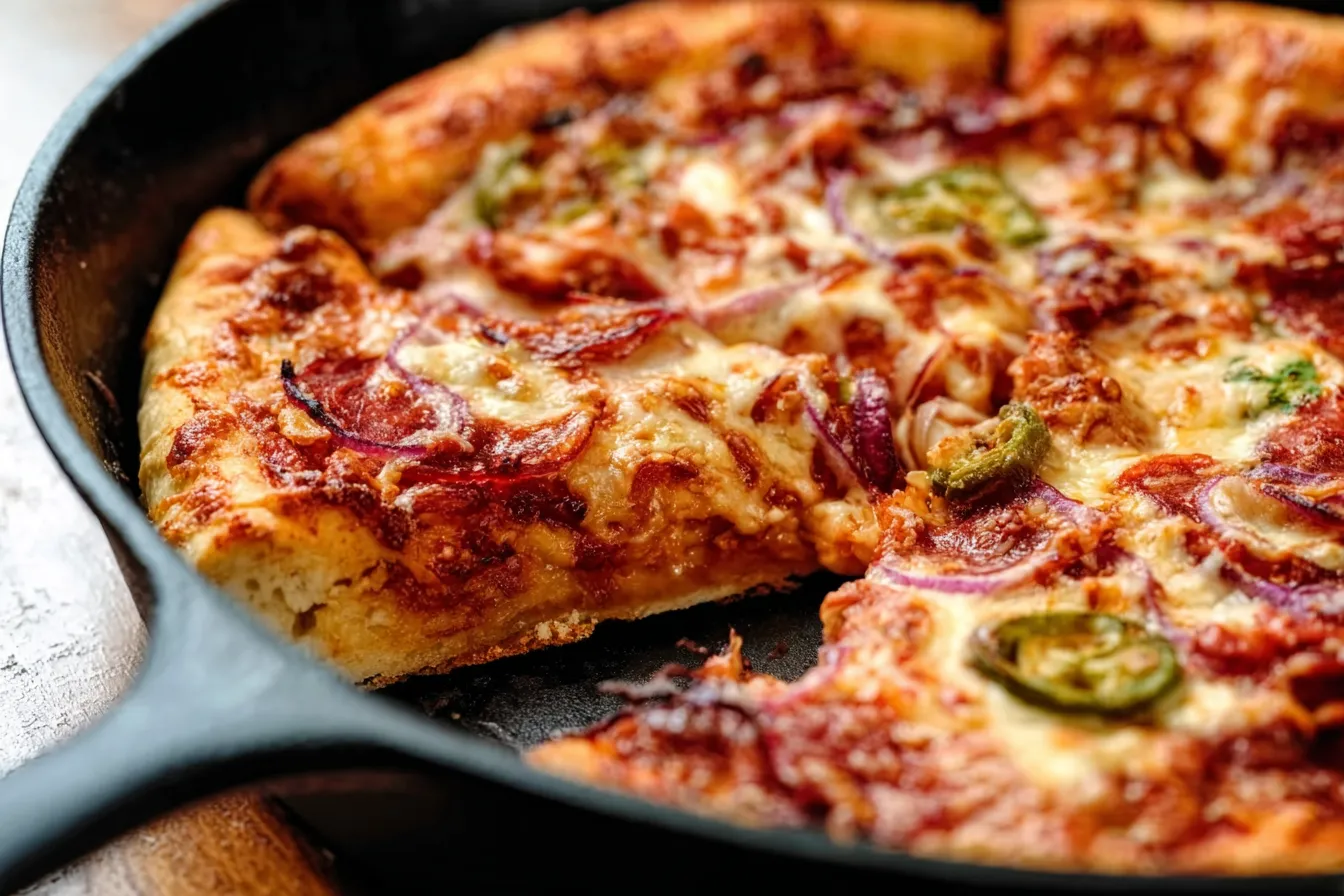 Cast Iron Skillet Pizza