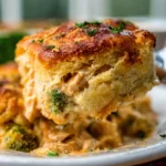 Cheesy Chicken Biscuit Casserole