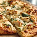 Chicken Alfredo Pizza