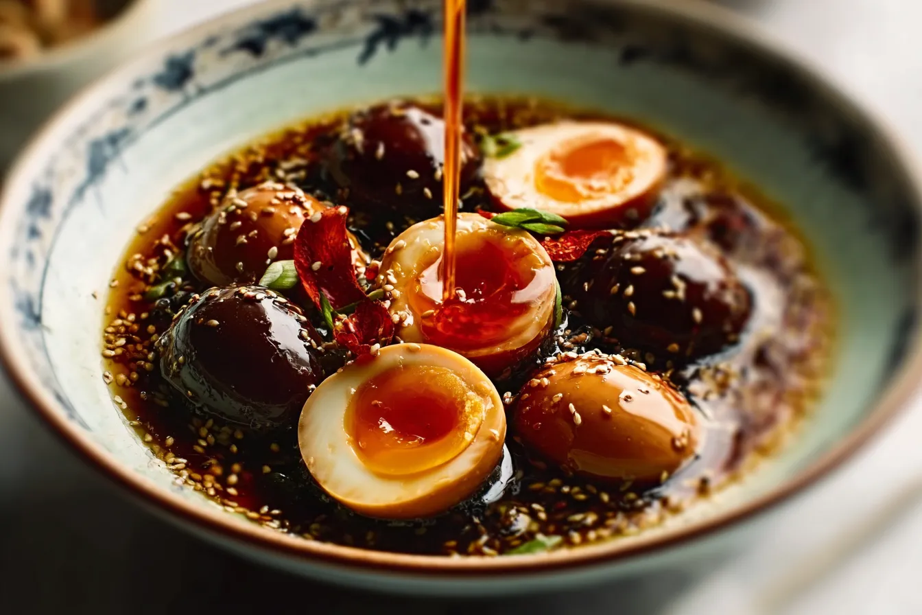 chinese soy sauce eggs