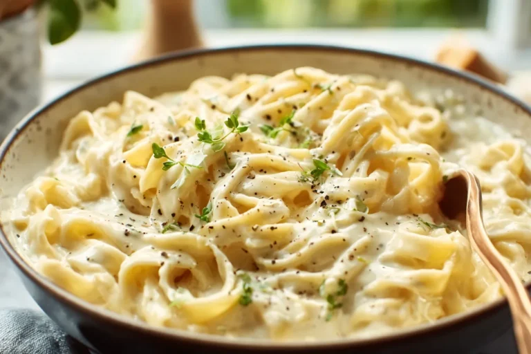 Cottage Cheese Alfredo Sauce