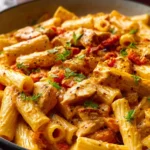 Creamy Cajun Chicken Pasta Skillet