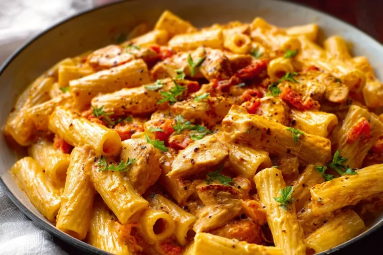 Creamy Cajun Chicken Pasta Skillet