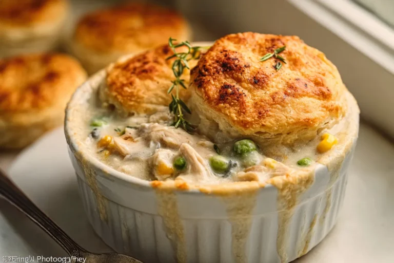 Creamy Chicken Pot Pie Casserole