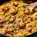 Creamy Shrimp and Corn Skillet