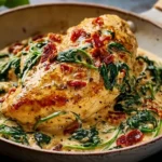 Creamy Tuscan Chicken with Spinach