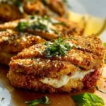 Crispy Baked Chicken Parmesan Cutlets