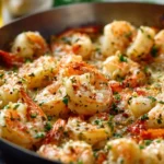 Garlic Butter Shrimp Scampi Bake