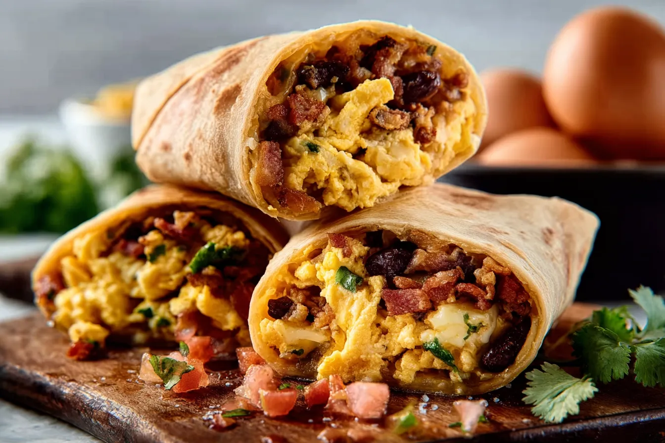 High-Protein Breakfast Burrito