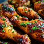 Honey Butter Garlic Chicken Drumsticks