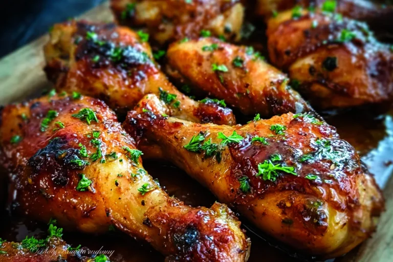 Honey Butter Garlic Chicken Drumsticks