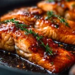Honey Glazed Baked Salmon