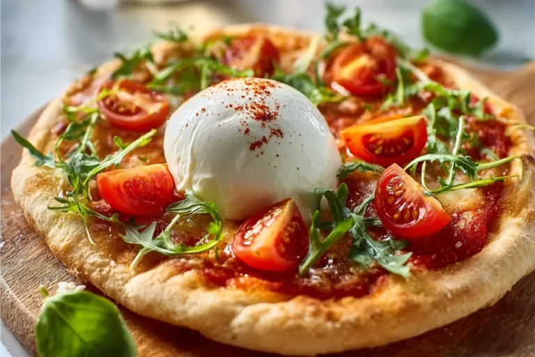 Margherita Burrata Pizza