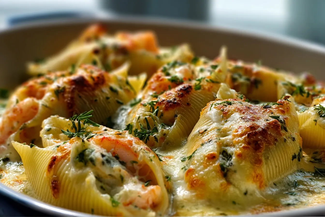 Seafood Stuffed Shells