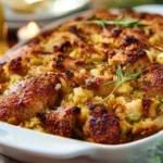 Southern-Style Chicken and Dressing Bake