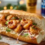 Spicy Cajun Shrimp Po’Boy