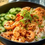 Spicy Shrimp Rice Bowl