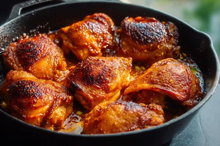 Sticky Sweet Chili Chicken Thighs