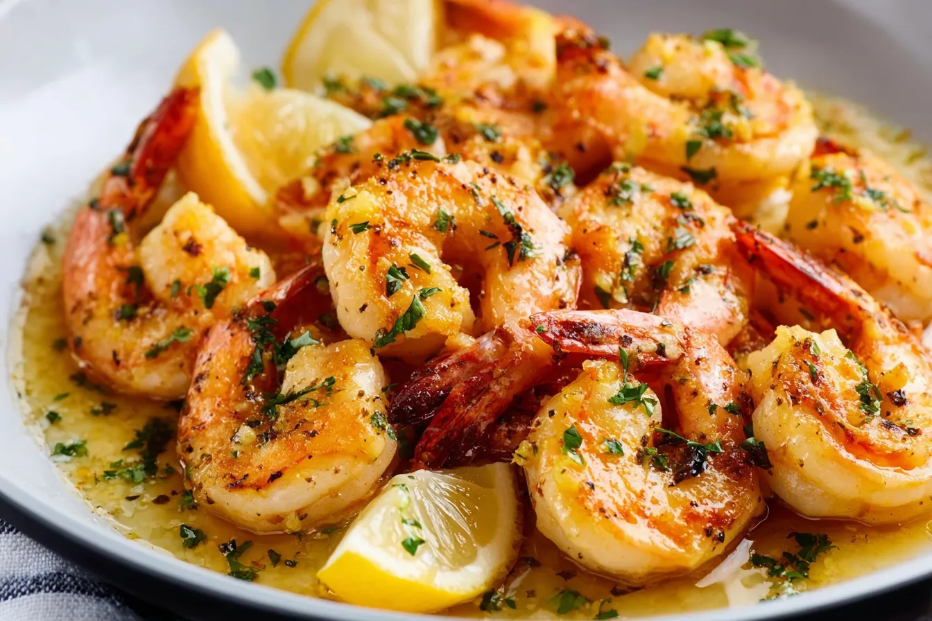 20-Minute Lemon Butter Garlic Shrimp